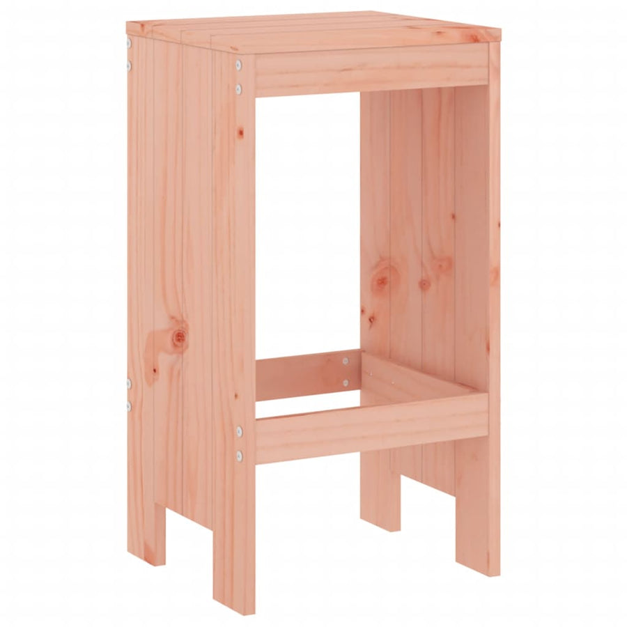 Barkrukken Massief Douglashout 40 x 36 x 75 cm Natuurlijk douglashout