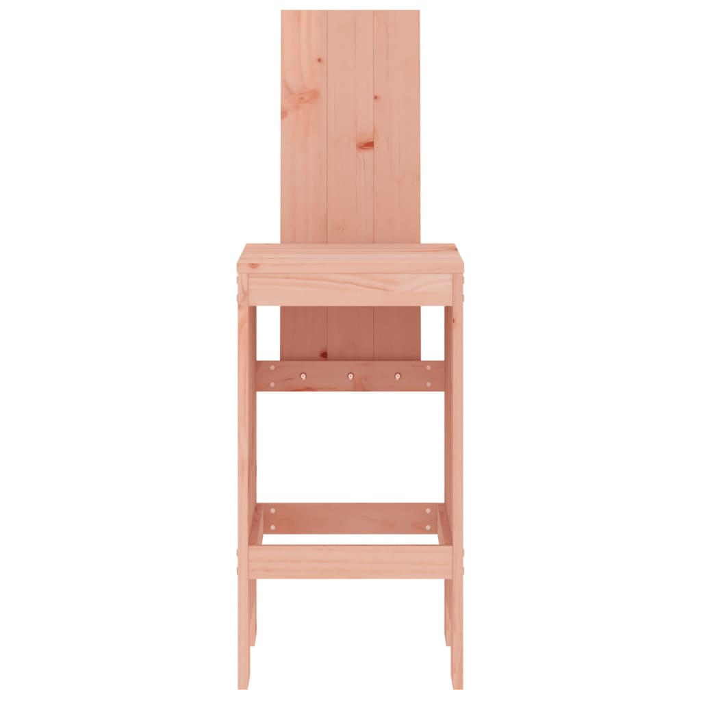Barkrukken Massief Douglashout 40 x 42 x 120 cm Natuurlijk douglashout