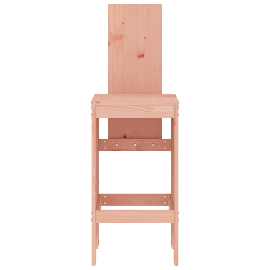 Barkrukken Massief Douglashout 40 x 42 x 120 cm Natuurlijk douglashout