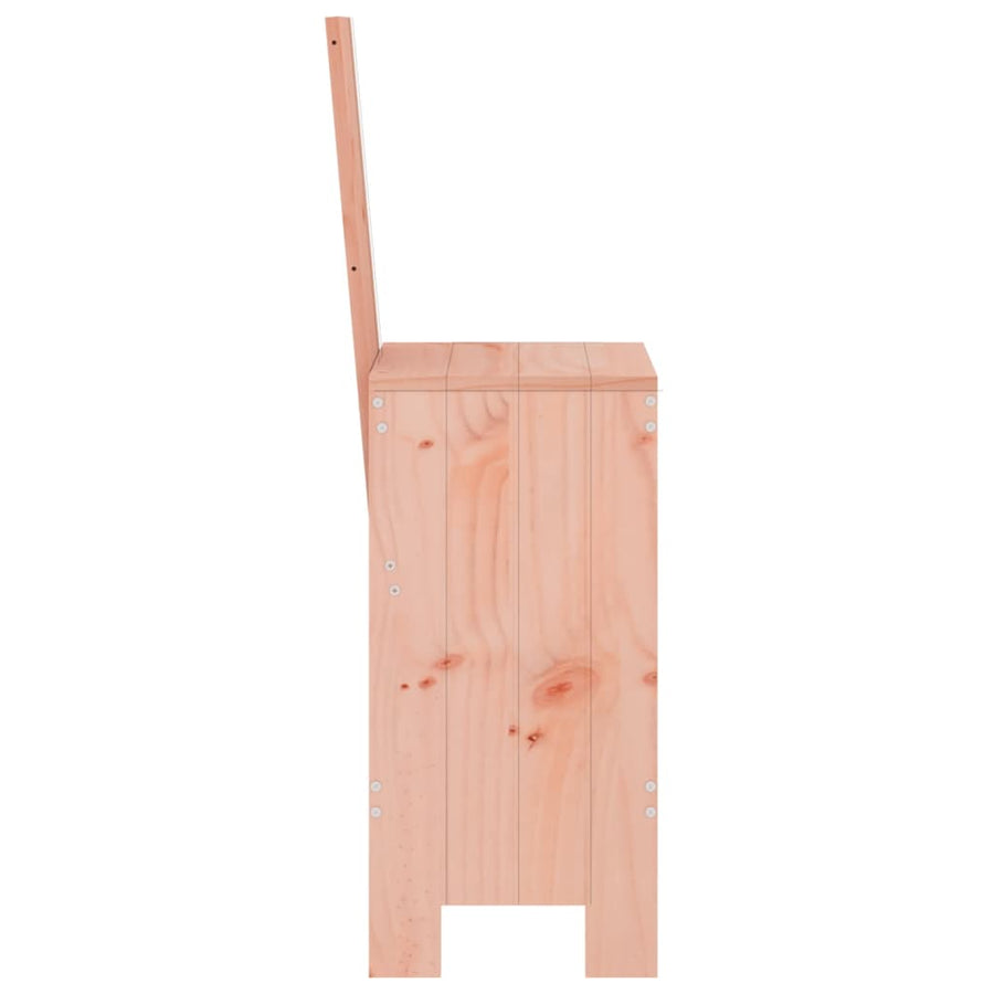 Barkrukken Massief Douglashout 40 x 42 x 120 cm Natuurlijk douglashout