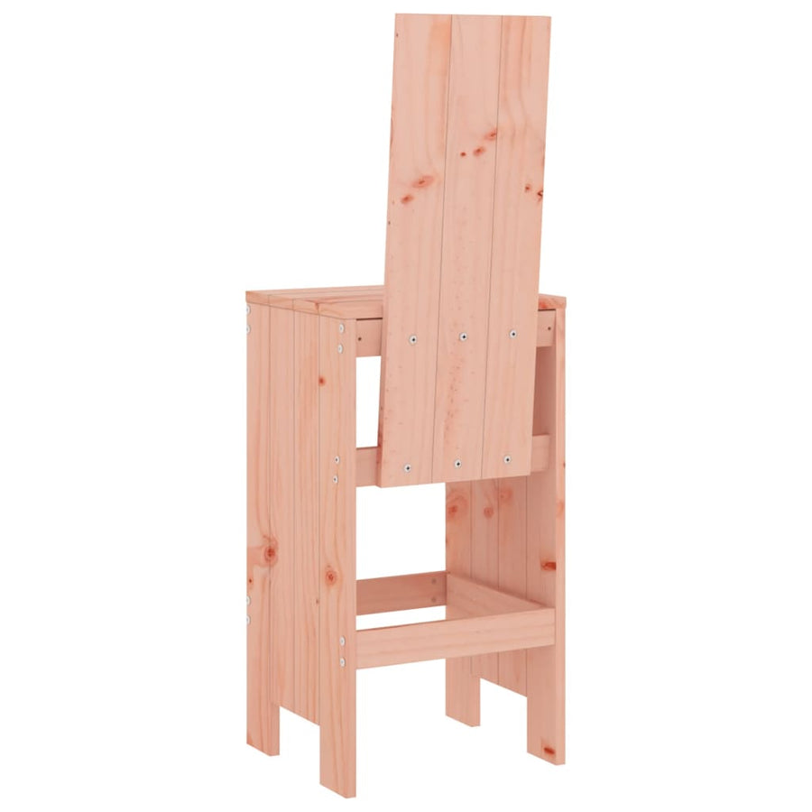 Barkrukken Massief Douglashout 40 x 42 x 120 cm Natuurlijk douglashout