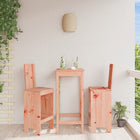 Bar stools 2 pcs 40x42x120 cm solid Douglas fir