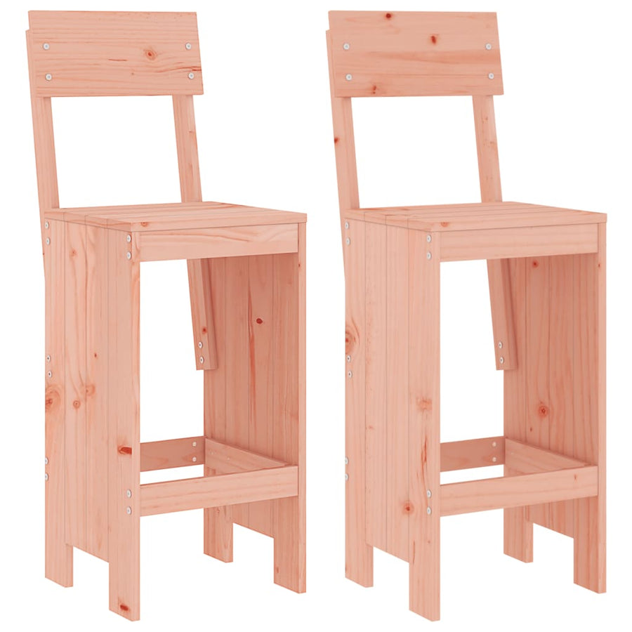 Barkrukken 40X48,5X115,5 Cm Massief Douglashout 40 x 48.5 x 115.5 cm Natuurlijk douglashout