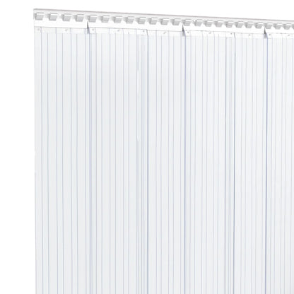 Deurgordijn 200 Mm X ,6 Mm 0 M Pvc Transparant 200 x 1.6 mm (10 m) Geribbeld