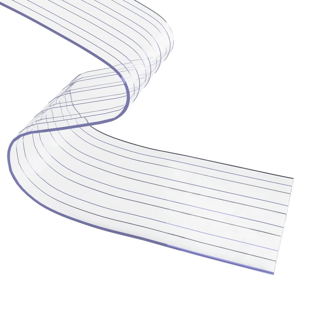 Deurgordijn 200 Mm X ,6 Mm 0 M Pvc Transparant 200 x 1.6 mm (10 m) Geribbeld