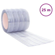 Deurgordijn 200X,6 Mm 25 M Pvc Transparant 200 x 1.6 mm (25 m) Geribbeld
