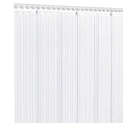 Deurgordijn 200X,6 Mm 25 M Pvc Transparant 200 x 1.6 mm (25 m) Geribbeld