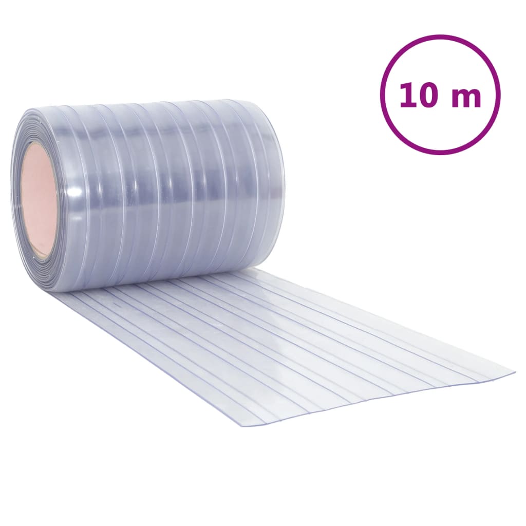 Deurgordijn 300X2,6 Mm 0 M Pvc Transparant 300 x 2.6 mm (10 m) Geribbeld
