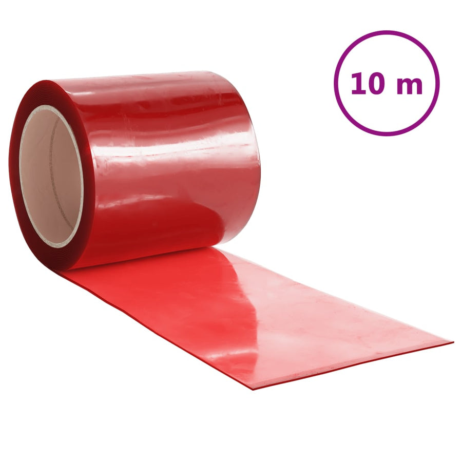 Deurgordijn 200X,6 Mm 0 M Pvc 200 x 1.6 mm (10 m) Rood