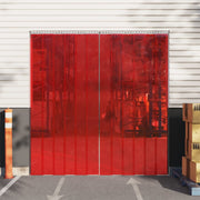 Deurgordijn 10 m PVC rood 200x1,6 mm