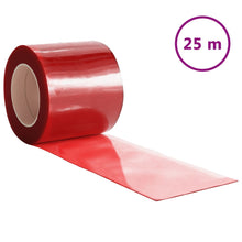 Deurgordijn 200X,6 Mm 25 M Pvc 200 x 1.6 mm (25 m) Rood