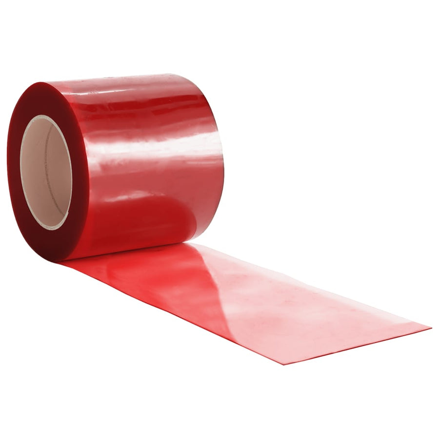 Deurgordijn 200X,6 Mm 25 M Pvc 200 x 1.6 mm (25 m) Rood