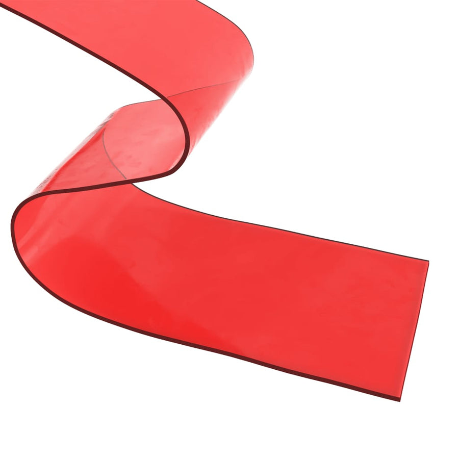 Deurgordijn 200X,6 Mm 25 M Pvc 200 x 1.6 mm (25 m) Rood