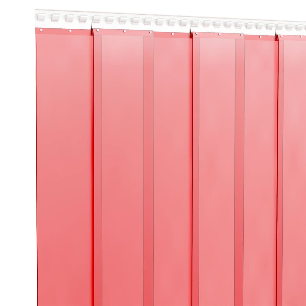 Deurgordijn 200X,6 Mm 50 M Pvc 200 x 1.6 mm (50 m) Rood