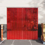 Deurgordijn PVC 300x2,6 mm 10 m rood