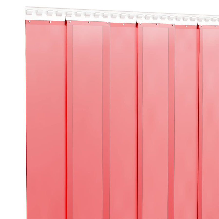 Deurgordijn 300X2,6 Mm 25 M Pvc 300 x 2.6 mm (25 m) Rood