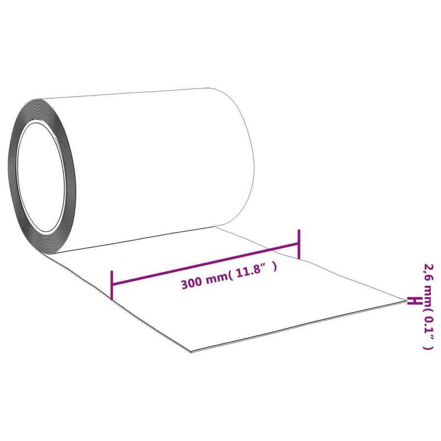 Deurgordijn 300X2,6 Mm 25 M Pvc 300 x 2.6 mm (25 m) Rood