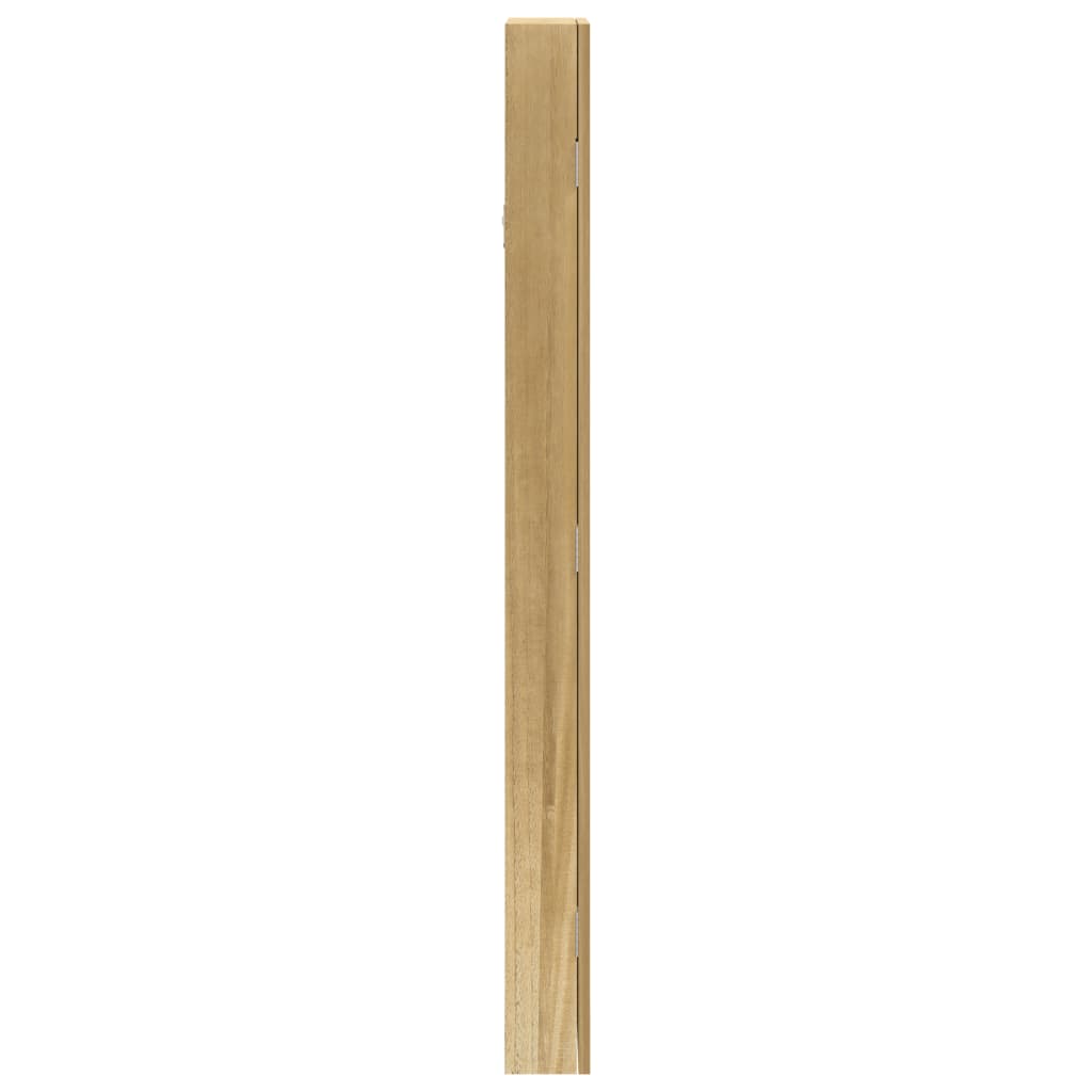 Sieradenkast met spiegel wandgemonteerd 30x8,5x106 cm