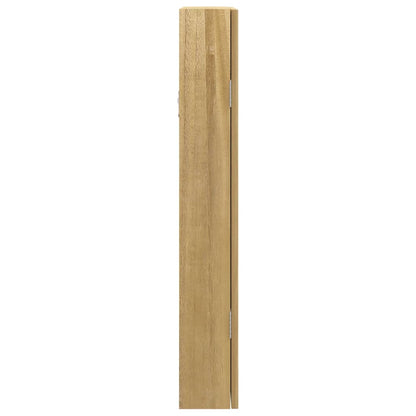 Sieradenkast Met Spiegel Wandgemonteerd 37,5X10X67 Cm