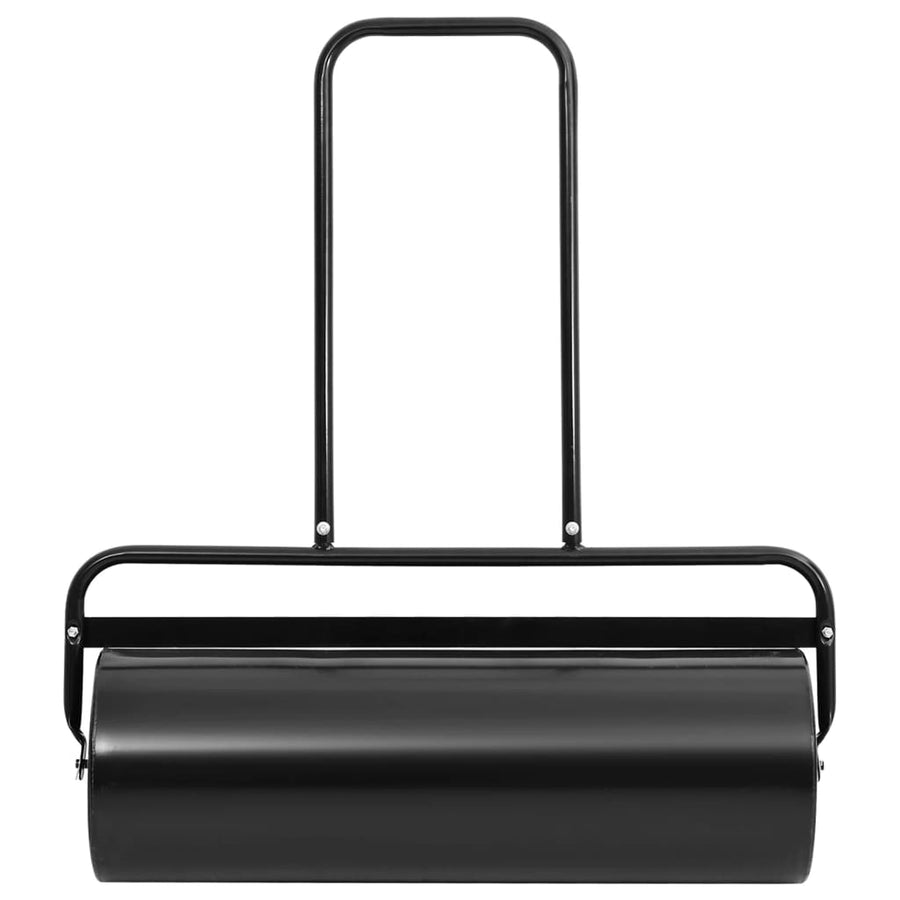Gazonroller 63 L Ijzer En Staal Zwart Ø 30 x 90 cm Met handvat