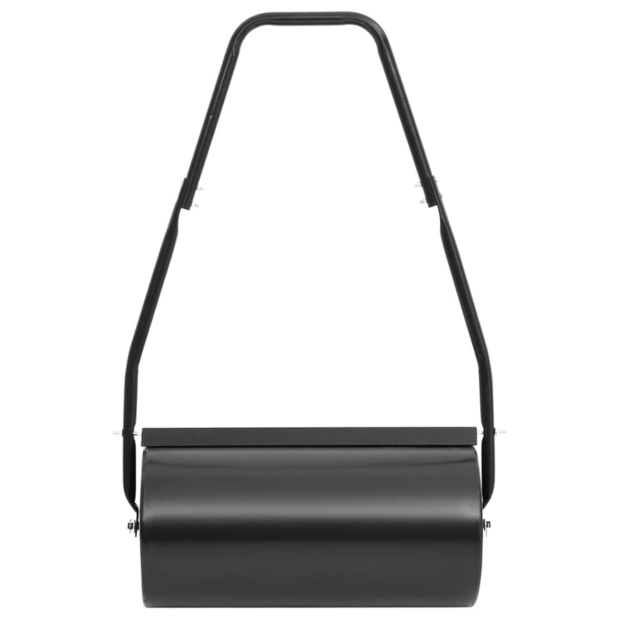 Gazonroller Met Handvat 42 L Ijzer En Staal Zwart