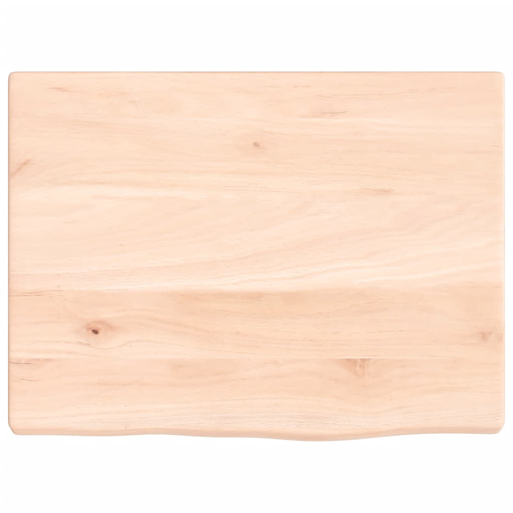 Wandschap 40X30X2 Cm Onbehandeld Massief Eikenhout 40 x 30 x 2 cm Naturel