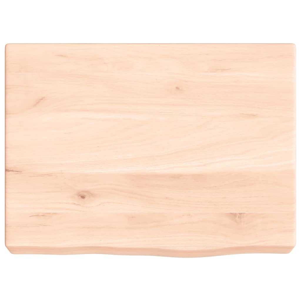 Wandschap 40x30x(2-6) cm onbehandeld massief eikenhout 40 x 30 x 6 cm
