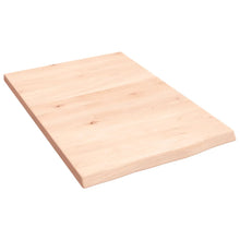 Wandschap 40x60x2 cm onbehandeld massief eikenhout 40 x 60 x 2 cm