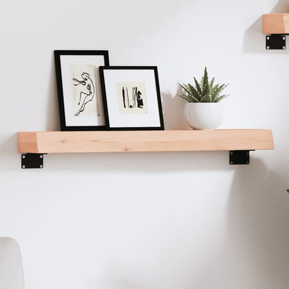 Wandschap 60x10x6 cm onbehandeld massief eikenhout 60 x 10 x 6 cm