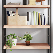 Wandschap 80x40 cm massief eikenhout onbehandeld