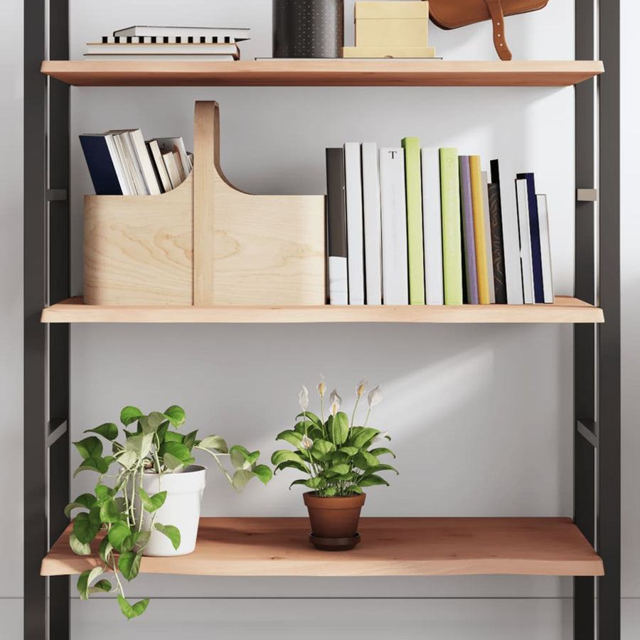 Wandschap 100x60x2 cm onbehandeld massief eikenhout 100 x 60 x 2 cm