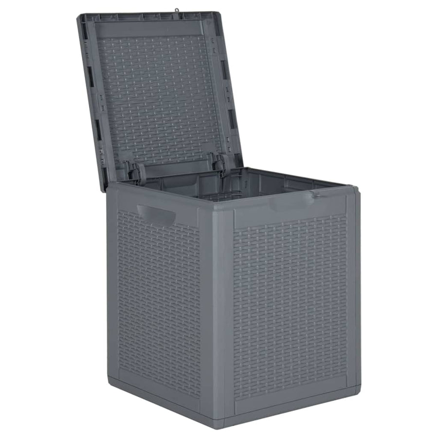 Tuinbox Pp Rattan 90 l Grijs Rattanontwerp