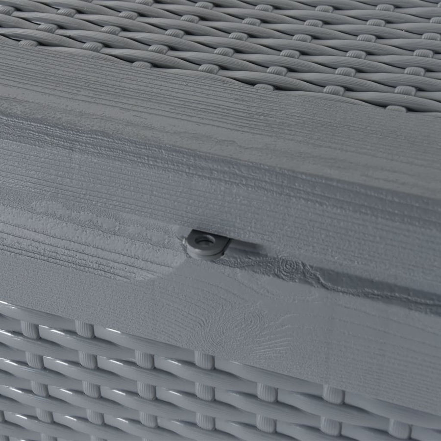 Tuinbox Pp Rattan 180 l Grijs Rattanontwerp