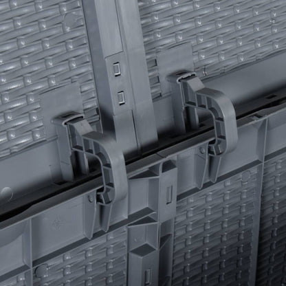 Tuinbox 270 L Pp Rattan Grijs Rattanontwerp