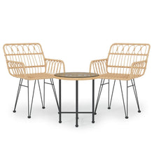 -Delige Tuinset Poly Rattan Bruin