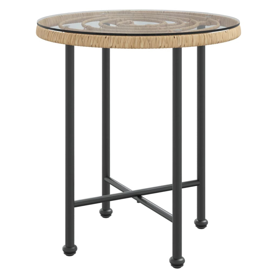 -Delige Tuinset Poly Rattan Bruin