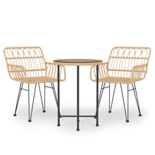 -Delige Tuinset Poly Rattan Bruin