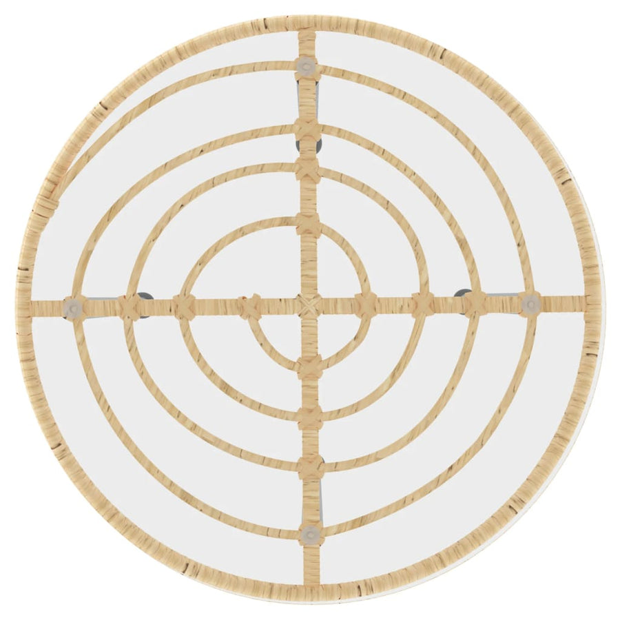 -Delige Tuinset Poly Rattan Bruin