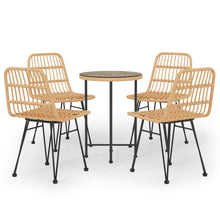 -Delige Tuinset Poly Rattan Bruin