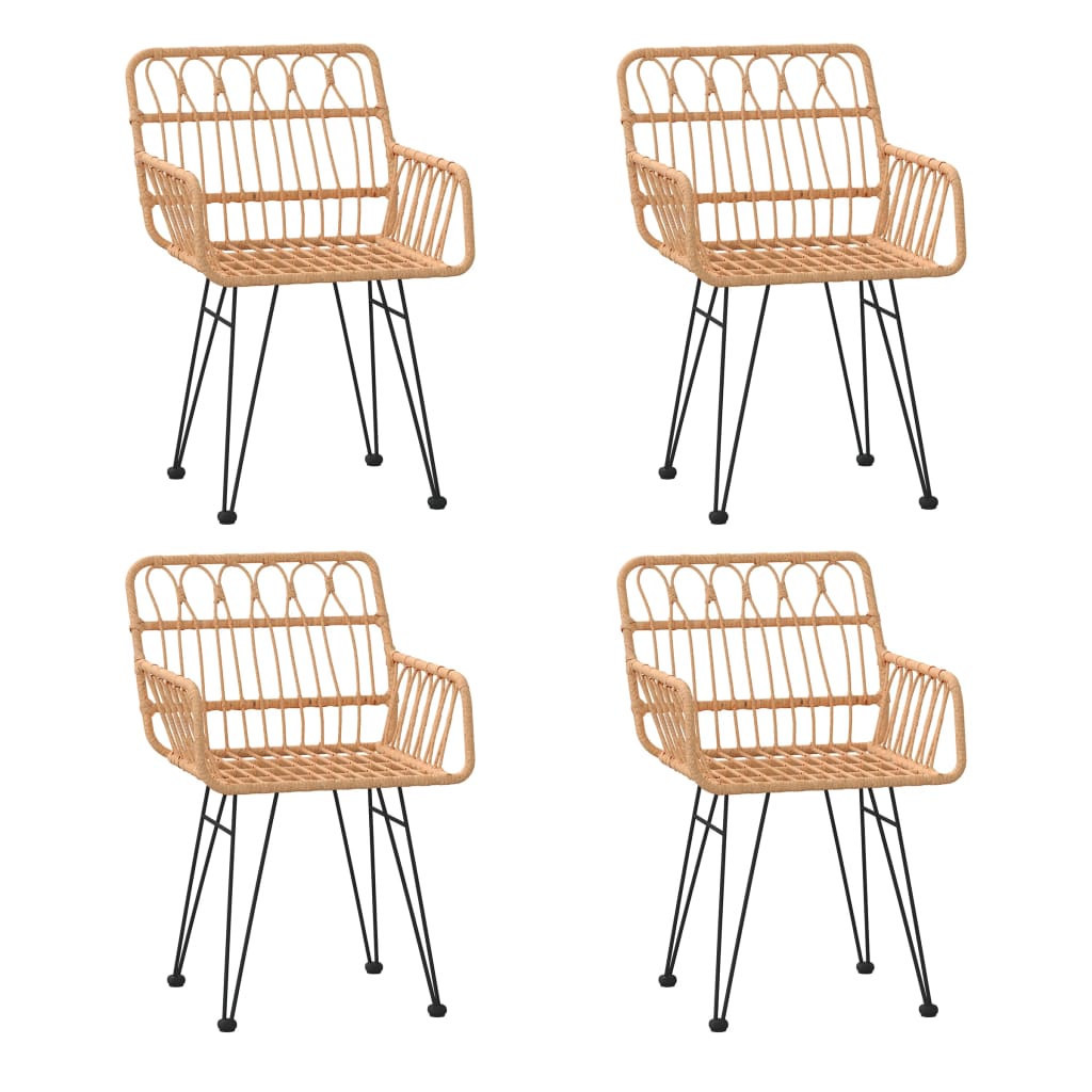 5-delige Tuinset poly rattan
