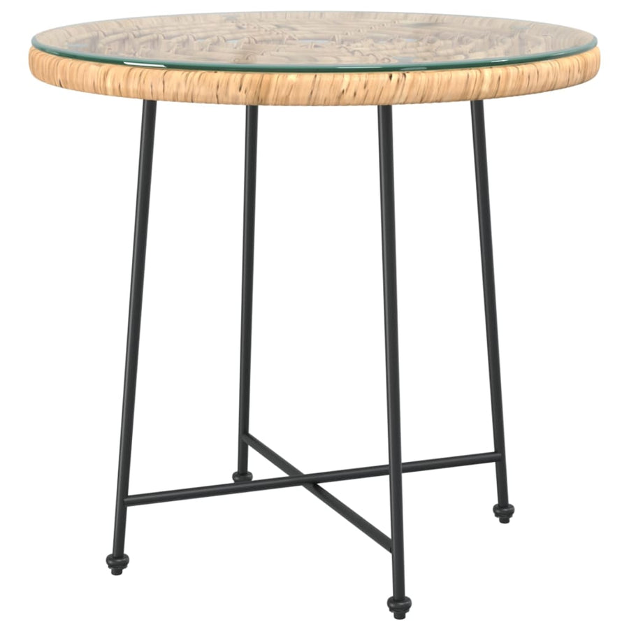Tuinset Poly Rattan Bruin