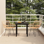 Tuinset 3-delig poly rattan