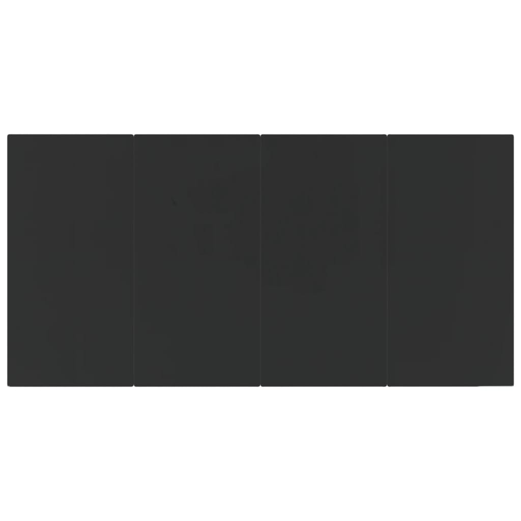 9-Delige Tuinset Poly Rattan 8 200 cm tafellengte Bruin