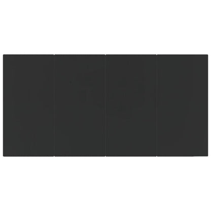 9-Delige Tuinset Poly Rattan 8 200 cm tafellengte Bruin
