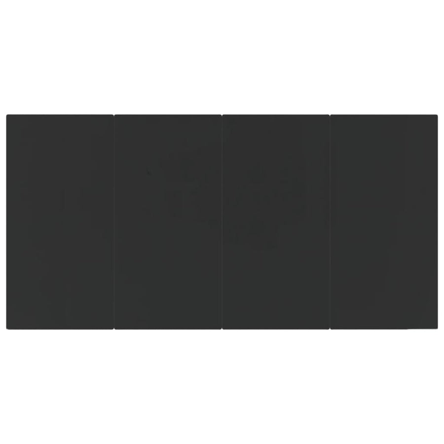 9-Delige Tuinset Poly Rattan 8 200 cm tafellengte Bruin
