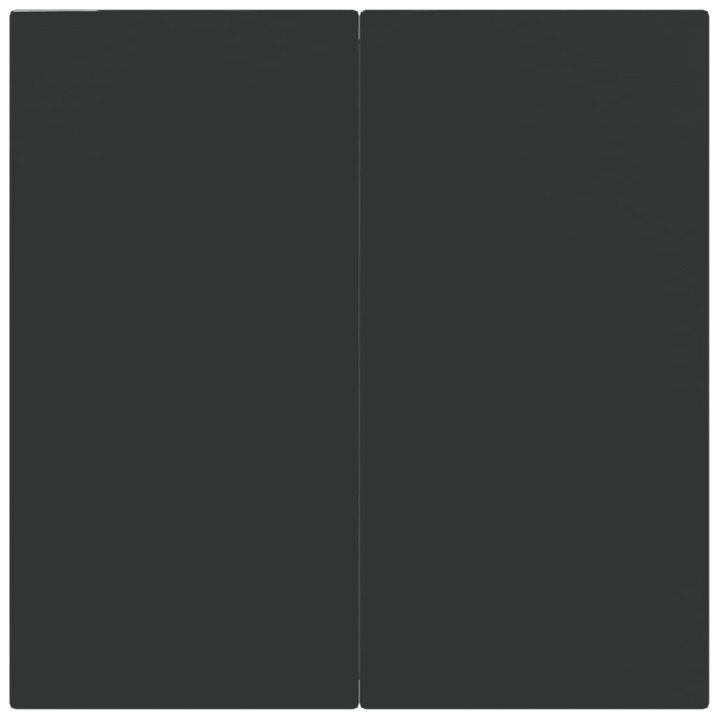 -Delige Tuinset Poly Rattan 5 80 cm tafellengte Zwart