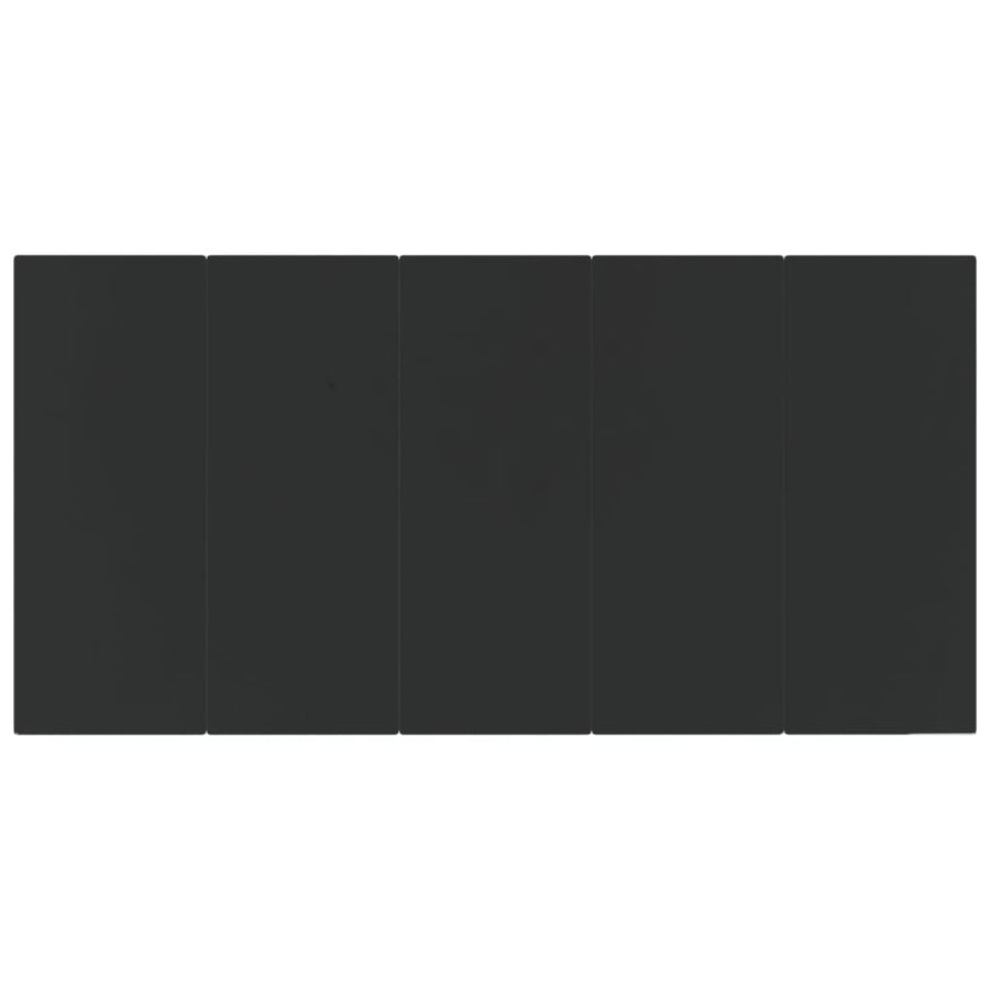 7-Delige Tuinset Poly Rattan 6 200 cm tafellengte Bruin