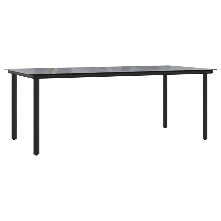 9-Delige Tuinset Poly Rattan 8 200 cm tafellengte Bruin