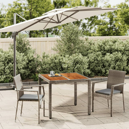 3-Delige Tuinset Met Kussens Poly Rattan 2
