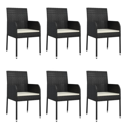 7-Delige Tuinset Met Kussens Poly Rattan 6